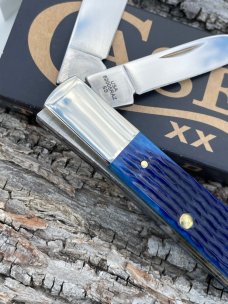 CASE XX ** 2024 BLUE BONE ROGERS CORN COB JIG RAZOR