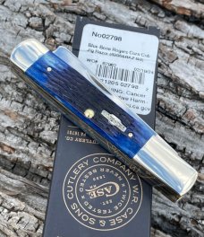 CASE XX ** 2024 BLUE BONE ROGERS CORN COB JIG RAZOR