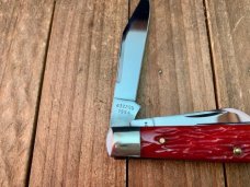 Robeson Shuredge by Queen Small Cattleman’s Stockman Strawberry Red Jigged Bone 1994