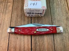 Robeson Shuredge by Queen Small Cattleman’s Stockman Strawberry Red Jigged Bone 1994