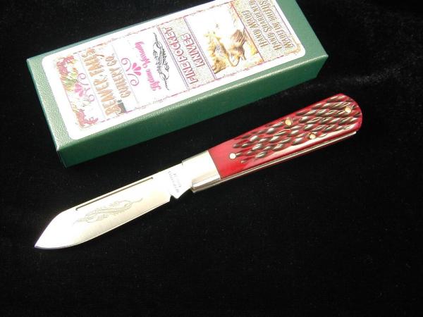 Beaver Falls Cutlery 2023 Red Jigged Bone Jack Knife from Cooper Cutlery USA RJB Beaver Falls Cutlery 2023 Red Jigged Bone Jack Knife from Cooper Cutlery USA RJB