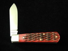 Beaver Falls Cutlery 2023 Red Jigged Bone Jack Knife from Cooper Cutlery USA RJB