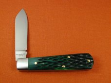 Beaver Falls Cutlery 2023 Green Jigged Bone Jack Knife from Cooper Cutlery USA GJB