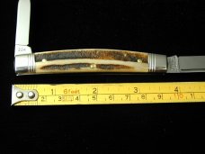 Great Eastern Cutlery Northfield Sambar Stag Congress Clerk Knife 130224 Wharncliffe