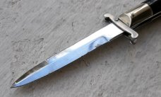 Vintage 70's 80's Korean Rizzuto Smooth handles Bayo blade