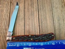 Robeson Mastercraft by Queen Slim Farmers Trapper Amber Worm Grove Jigged Bone 1 of 200