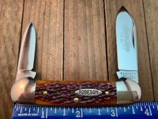 Robeson Shuredge by Queen Canoe Amber Jigged Bone 1 of 200 