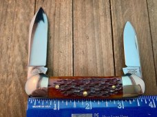 Robeson Shuredge by Queen Canoe Amber Jigged Bone 1 of 200 