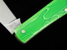 Titusville Cutlery 2024 Portal Fluid Acrylic Big Easy Cotton Knife Rare 1 of 60 COA USA Made