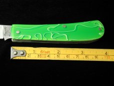 Titusville Cutlery 2024 Portal Fluid Acrylic Big Easy Cotton Knife Rare 1 of 60 COA USA Made
