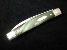 Great Eastern Cutlery Hummingbird Acrylic Congress Clerk Knife 130224 Wharncliffe 1095 Steel USA