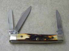 Case Classic 1991 Stag 5333 Small Stockman Knife 