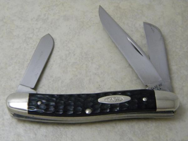 Case XX USA 3 Dot (1977) Bone 63047 Stockman Knife Case XX USA 3 Dot (1977) Bone 63047 Stockman Knife