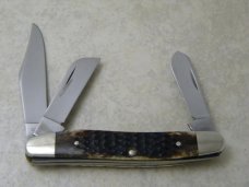 Case XX USA 1 Dot 6347 HP Bone Stockman Knife 1979