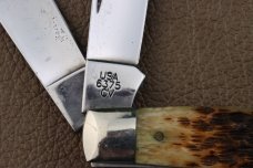 2003 CASE XX 6375CV GREEN JIGGED BONE JUMBO STOCKMAN