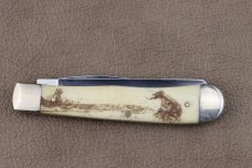 2008 6254SS SCRIMSHAW WITH BEAR ART TO BOTH SCALES