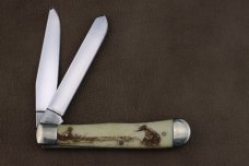 2008 6254SS SCRIMSHAW WITH BEAR ART TO BOTH SCALES