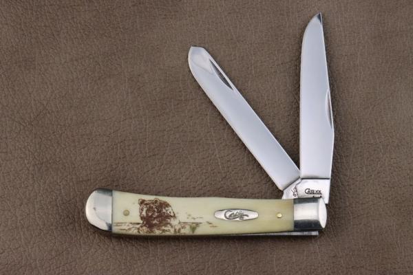 2008 6254SS SCRIMSHAW WITH BEAR ART TO BOTH SCALES 2008 6254SS SCRIMSHAW WITH BEAR ART TO BOTH SCALES