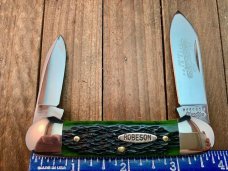 Robeson Shuredge by Queen Canoe Hunter Green Jigged Bone 1 of 200 