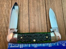 Robeson Shuredge by Queen Canoe Hunter Green Jigged Bone 1 of 200 