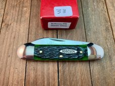 Robeson Shuredge by Queen Canoe Hunter Green Jigged Bone 1 of 200 