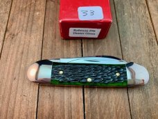 Robeson Shuredge by Queen Canoe Hunter Green Jigged Bone 1 of 200 