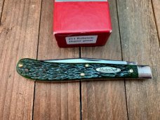 Robeson Mastercraft by Queen Slim Farmers Trapper Hunter Green Jigged Bone 1 of 200 