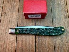 Robeson Mastercraft by Queen Slim Farmers Trapper Hunter Green Jigged Bone 1 of 200 