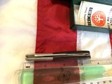 Vintage Boker Single Blade Barlow “The Bird Hunter” Blade Etch and on the bolster  