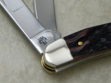 Case XX USA 8 Dot 6318 Red Bone Peach Seed Stockman Knife 2023