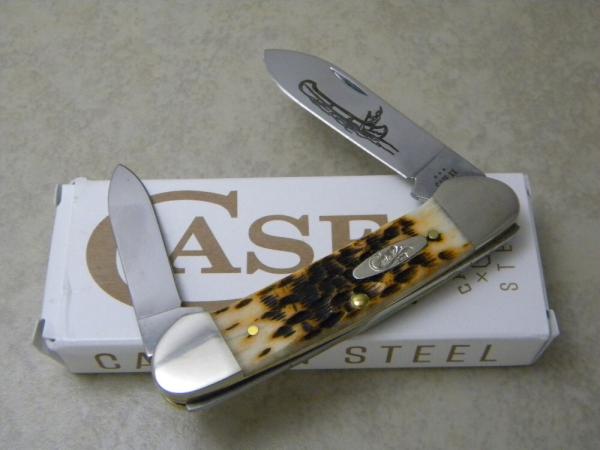 Case XX USA 62131 Carbon Steel Amber Bone Canoe Knife in Box 2023 Case XX USA 62131 Carbon Steel Amber Bone Canoe Knife in Box 2023