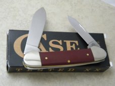Case XX USA 42131 Mulberry Smooth Canoe Knife in Box 2023