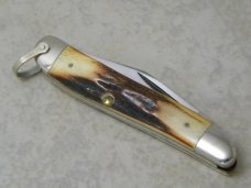 Case XX Stainless 2 Dot 5120R Stag Peanut Knife 1978