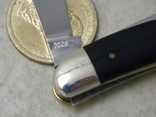 Case XX USA 4 Dot Slick Black 22087 Medium Jack Knife