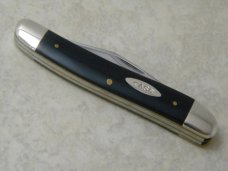 Case XX USA 4 Dot Slick Black 22087 Medium Jack Knife
