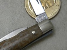 Case XX USA 1 Dot A62042 Appaloosa Bone Pen Knife 1979