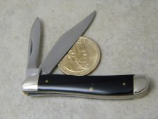 Case XX USA 2220 Slick Black Peanut Knife 1965-69
