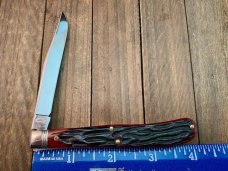 Robeson Mastercraft by Queen Slim Farmers Trapper Deep Red Jigged Bone 2004