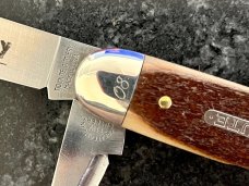 Great Eastern Cutlery Tidioute 542208P Harness Jack Knife, Frontier Bone Scales, Unused (GEC 54) 