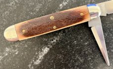 Great Eastern Cutlery Tidioute 542208P Harness Jack Knife, Frontier Bone Scales, Unused (GEC 54) 