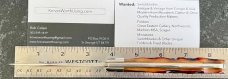 Queen Cutlery 3L Mountain Man Lockback Knife, (ACSB) Amber Carved Stag Bone scales, Unused 