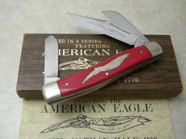 Parker USA SW Cut E3 American Eagle Stockman Knife NIB