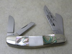 American Blade Chatt TN 1986 Lmtd Ed Fancy Pearl Sowbelly Knife