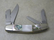 American Blade Chatt TN 1986 Lmtd. Ed. Fancy Pearl Sowbelly Knife