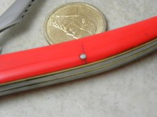 Western States Boulder Colo. Red Toothpick Fish Knife c.1911-1951