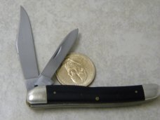 Case XX USA Slick Black 22087 Medium Jack Knife 1965-1969