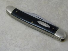 Case XX USA Slick Black 22087 Medium Jack Knife 1965-1969
