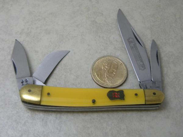 Kissing Crane Robt Klass Solingen Germany 2346XV 4-Blade Stockman Knife 1976 Kissing Crane Robt Klass Solingen Germany 2346XV 4-Blade Stockman Knife 1976