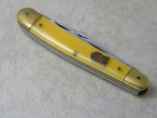 Kissing Crane Robt Klass Solingen Germany 2346XV 4-Blade Stockman Knife 1976