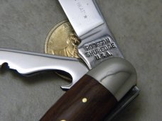 Robeson Shuredge USA "Frozen Heat" Wood Fish Knife